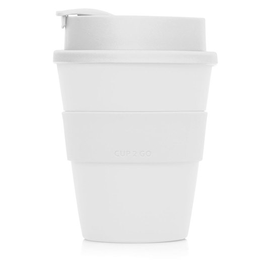 Flip Top Cup 2 Go White